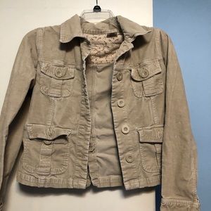 Tan Corduroy Jacket